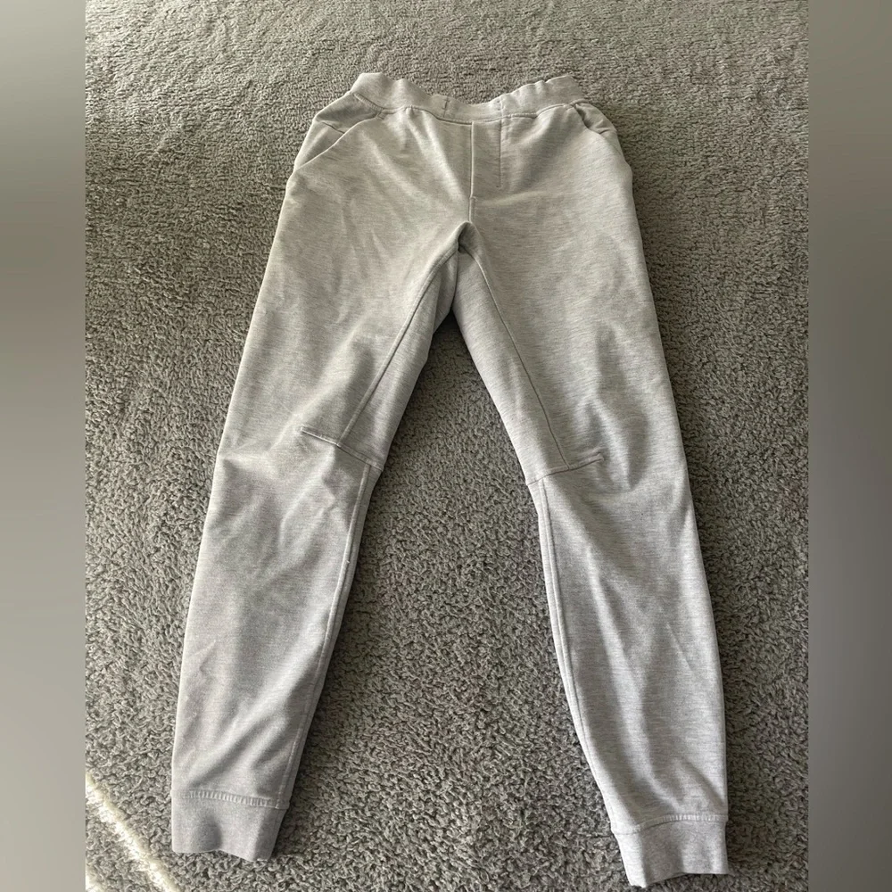 Lululemon City Sweat Jogger 29” Size XS Heathered Ultra Light Grey